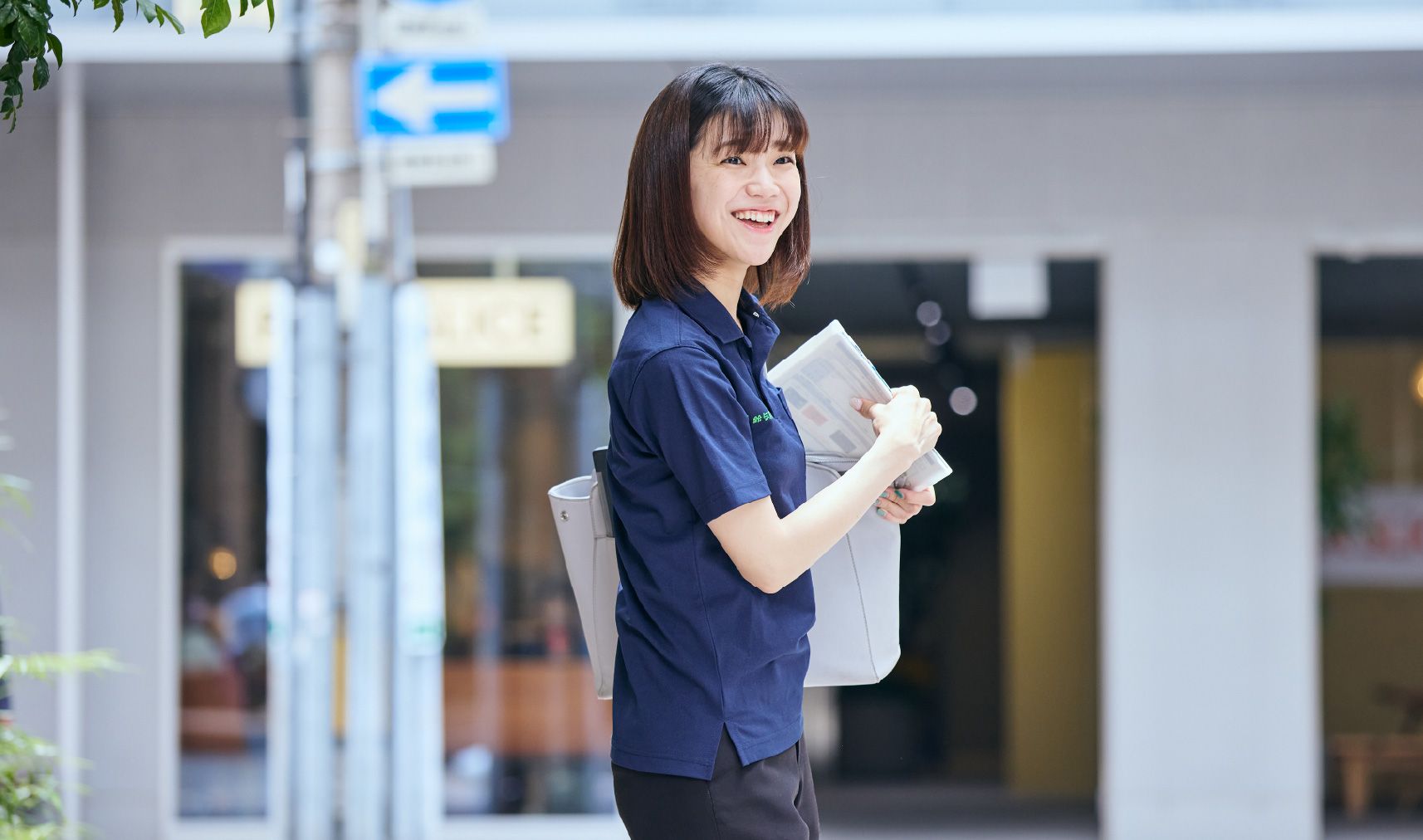 仕事中の写真